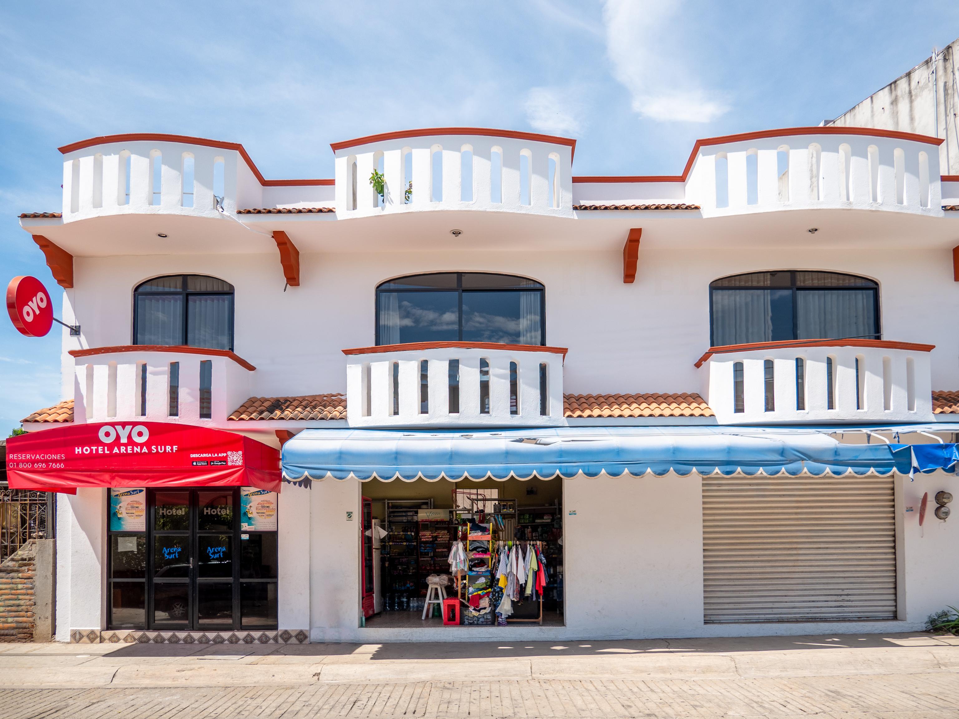 Oyo Hotel Arena Surf, Puerto Escondido Пуэрто-Эскондидо Экстерьер фото