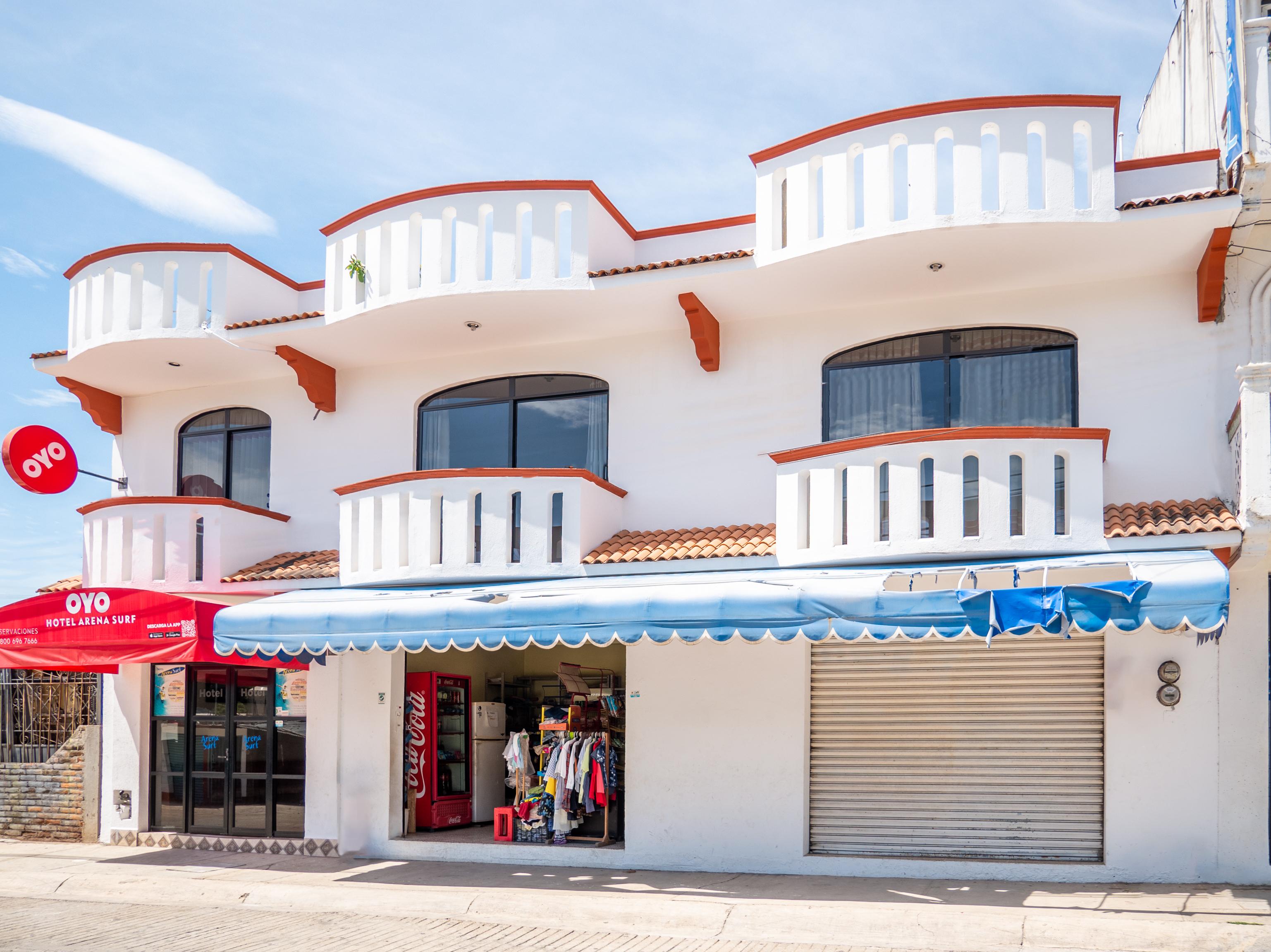 Oyo Hotel Arena Surf, Puerto Escondido Пуэрто-Эскондидо Экстерьер фото